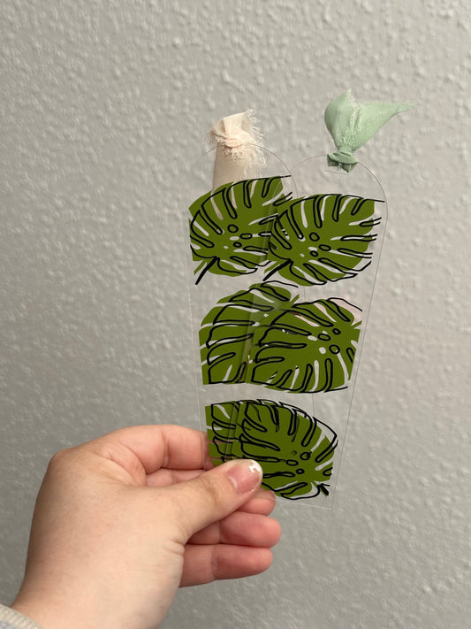 Monstera Bookmark