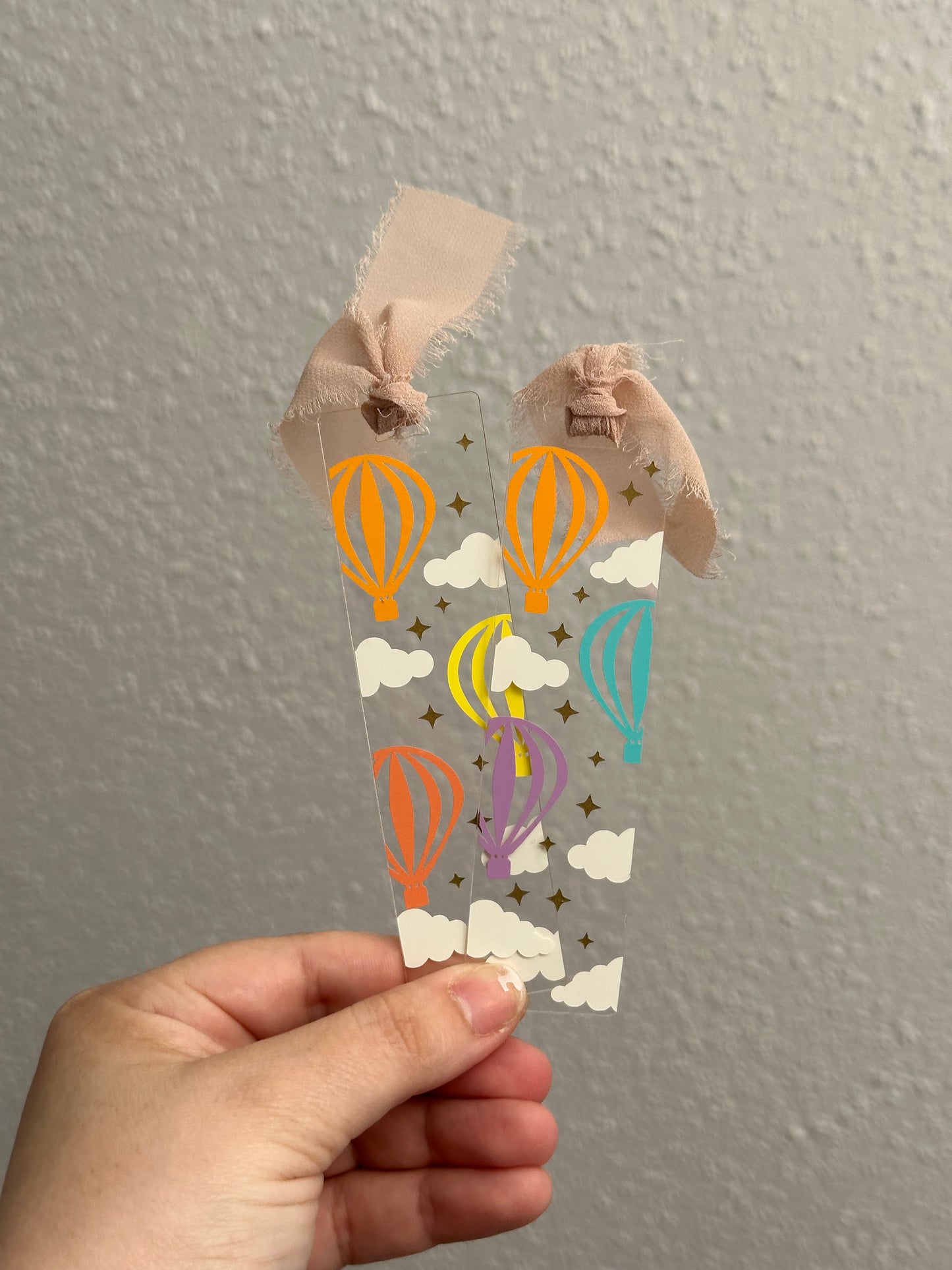 Hot Air Balloon Bookmark