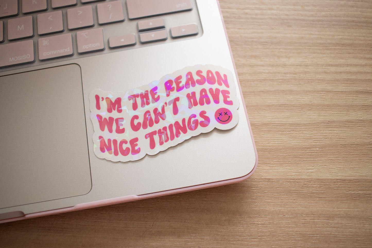 Nice Things Sticker