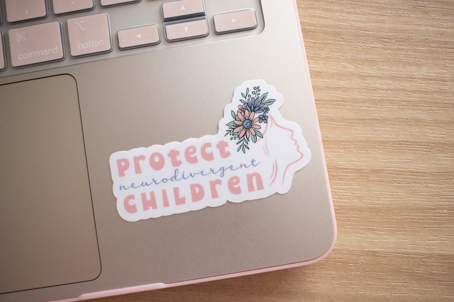 protect neurodivergent children sticker