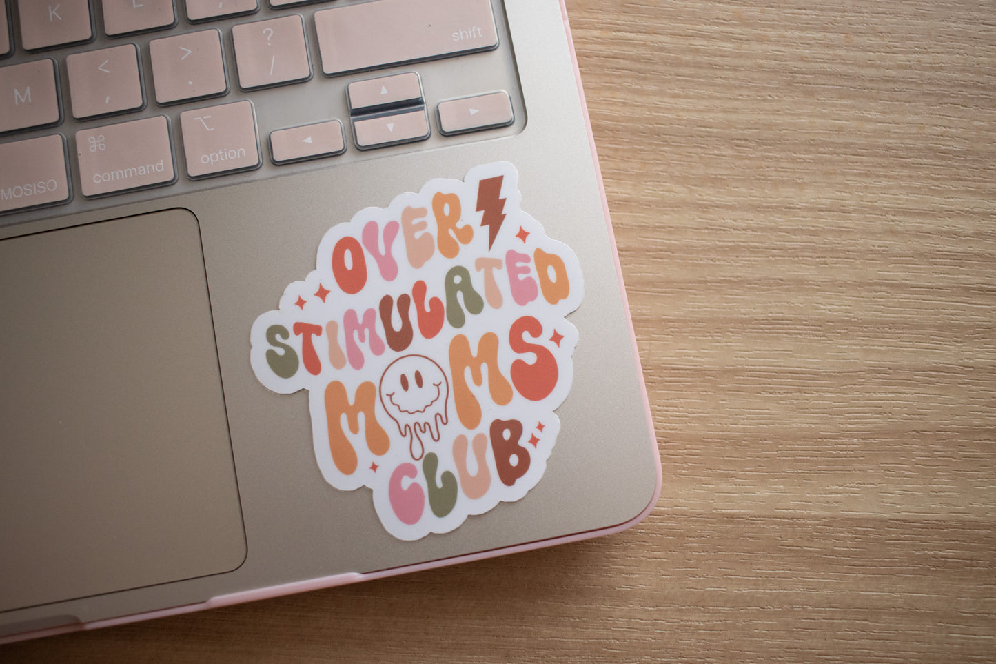 Over stimulated moms club Sticker