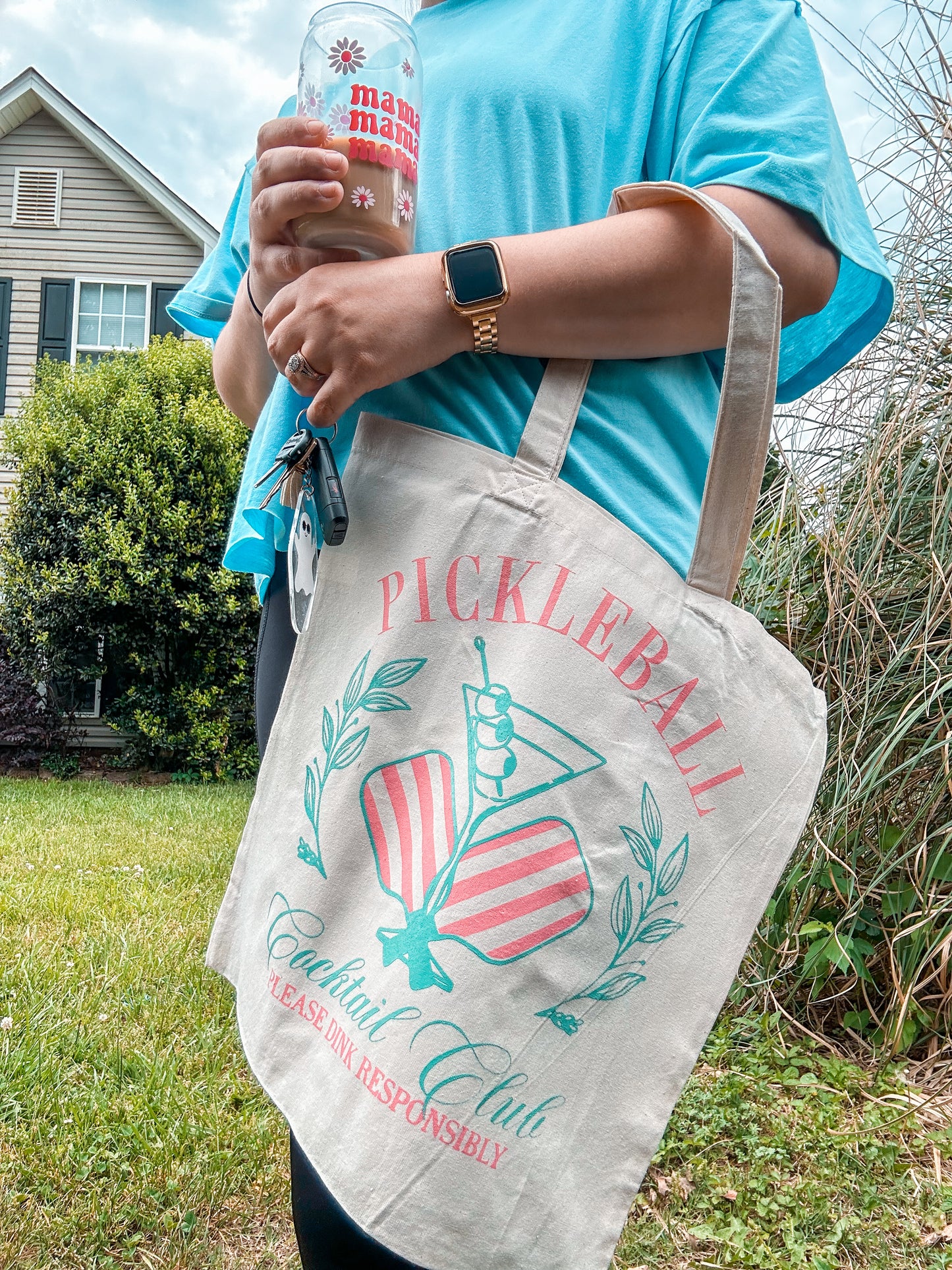 Pickle Ball Club Canvas Bag