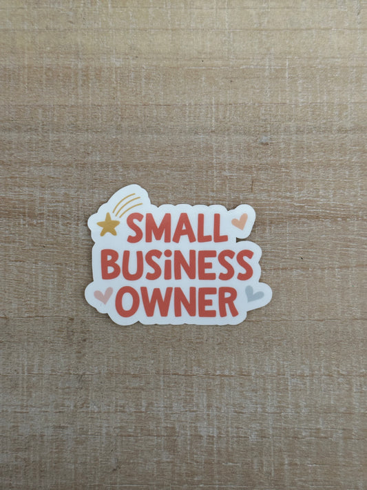 Small Business Owner Sticker