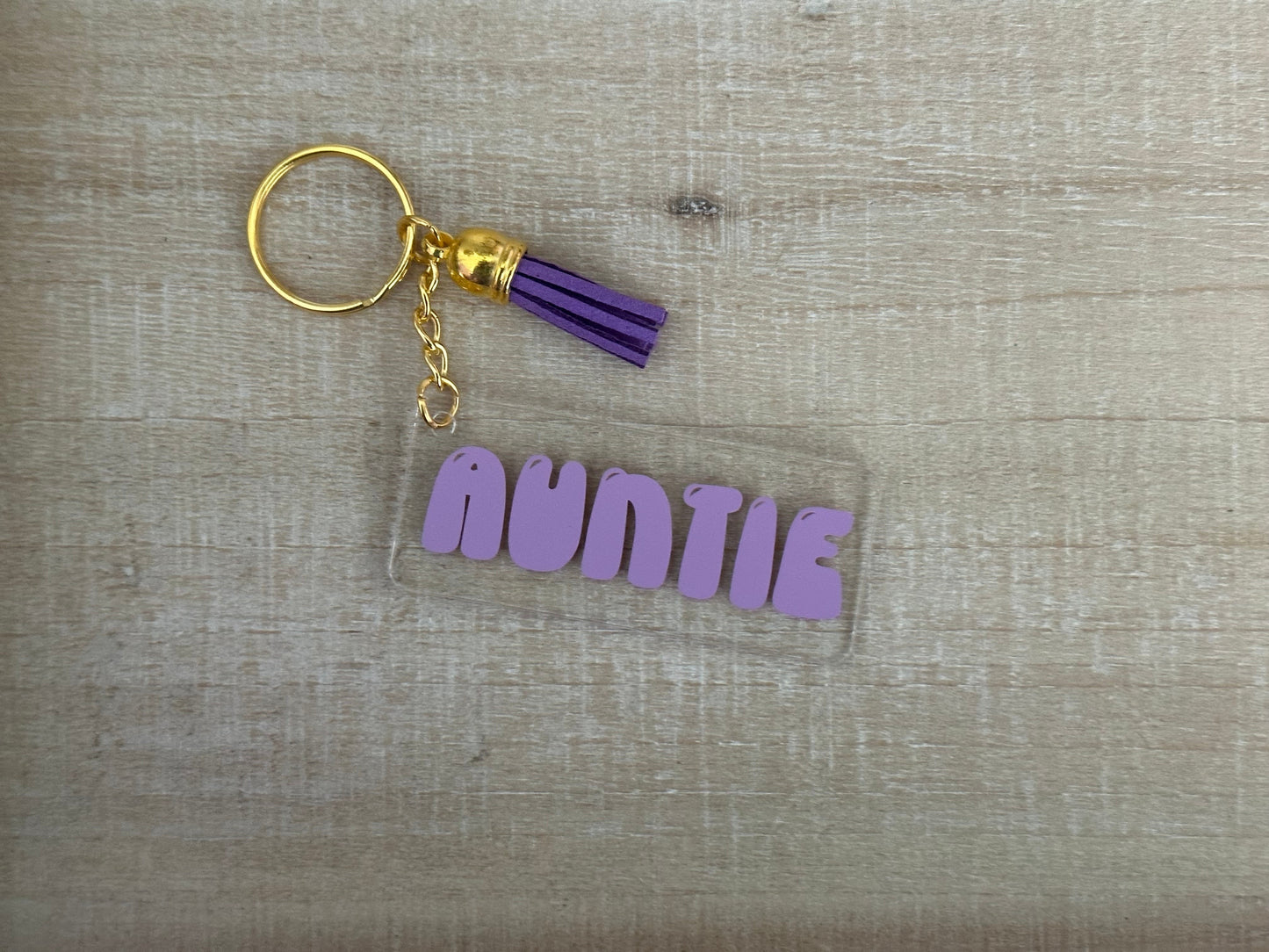 Auntie Keychain