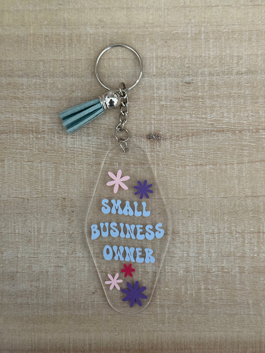 Small Business Owner Keychain