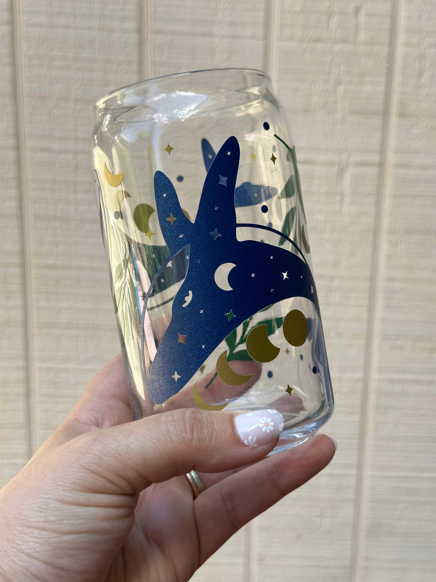 Celestial Whale Can Glass