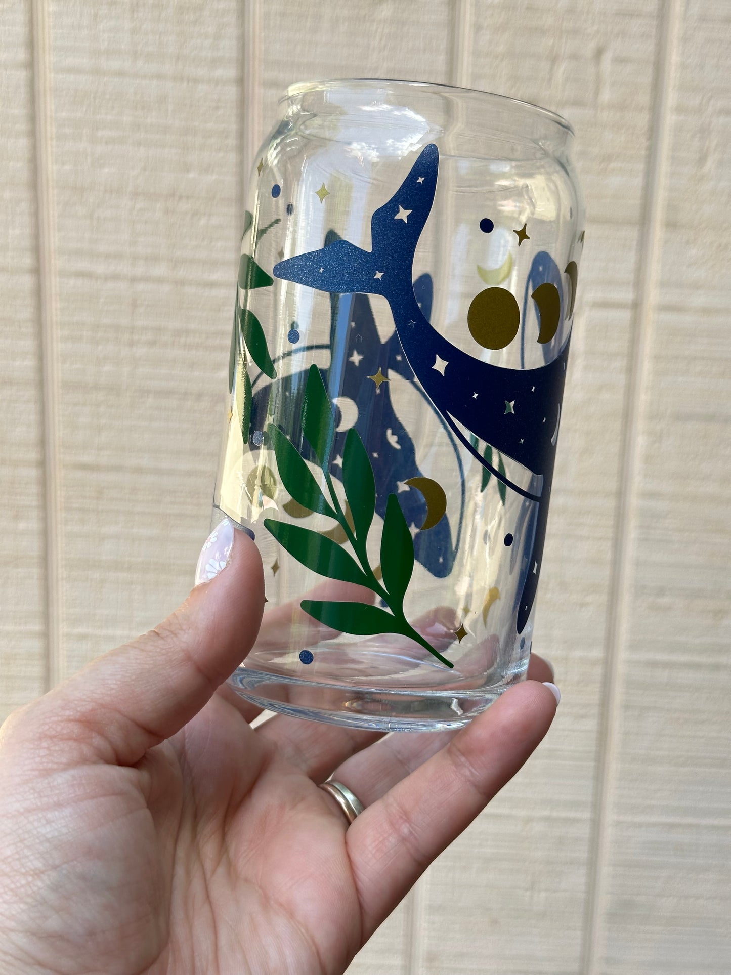 Celestial Whale Can Glass