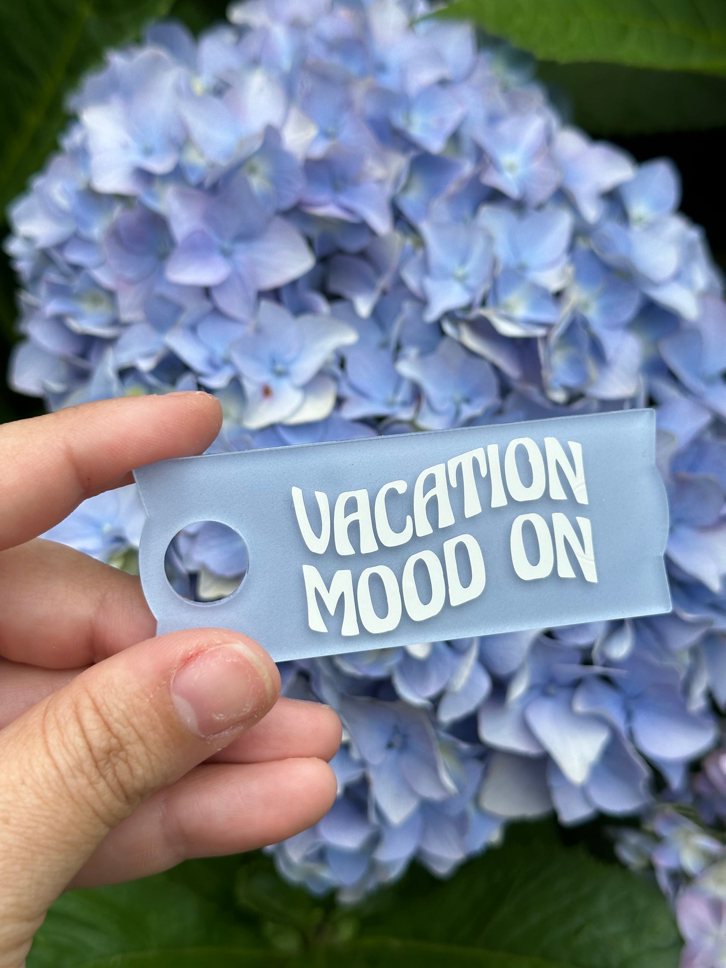 Vacation Mood On Tumbler Topper