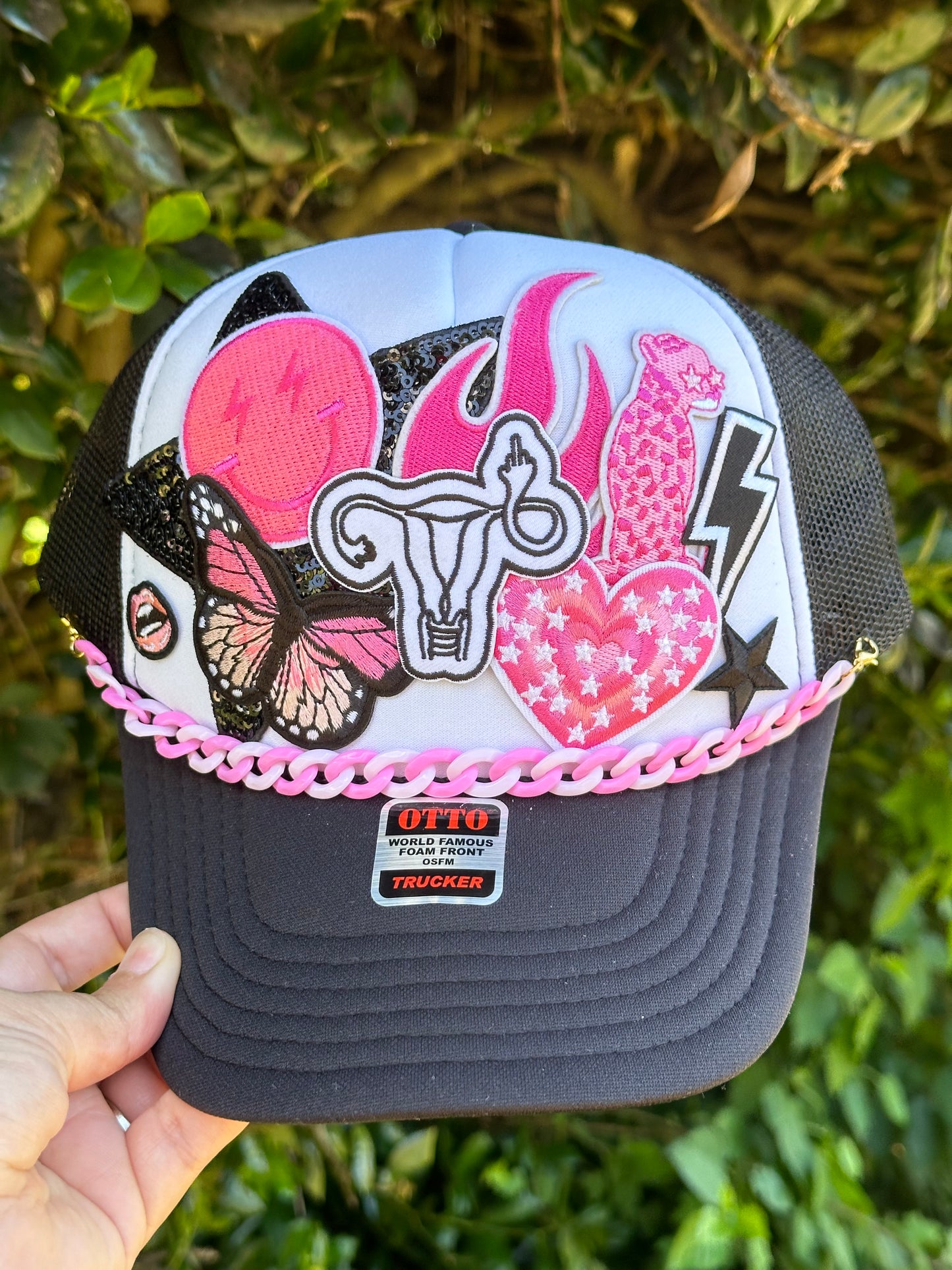 Girly Uterus Trucker Hat