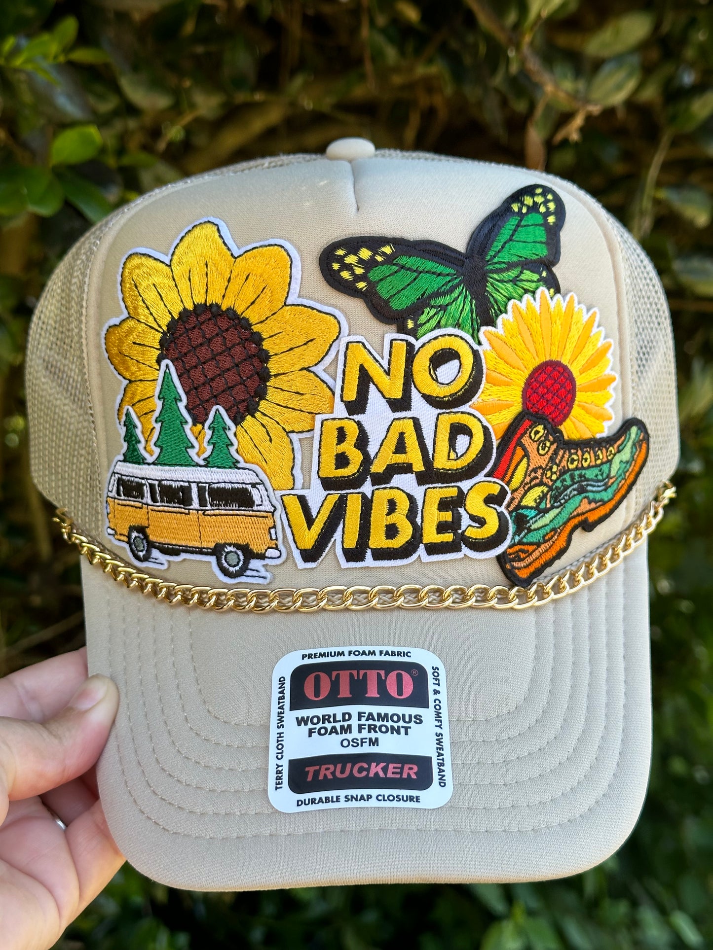 No Bad Vibes Trucker Hat