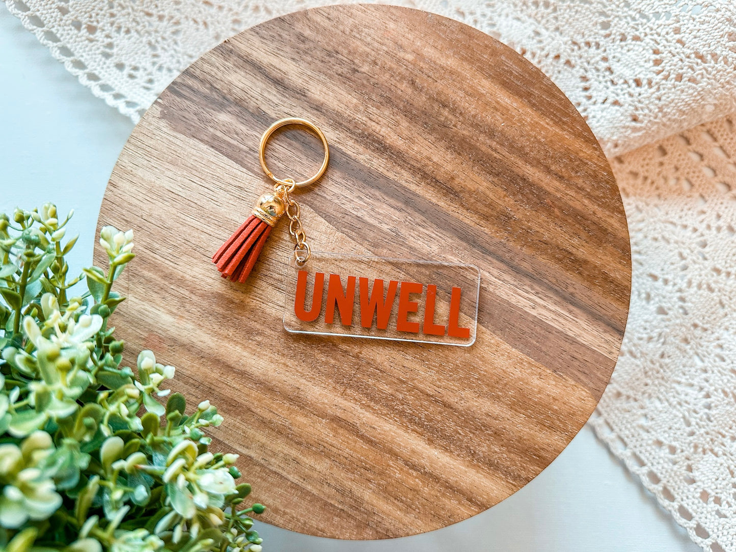 Unwell Keychain