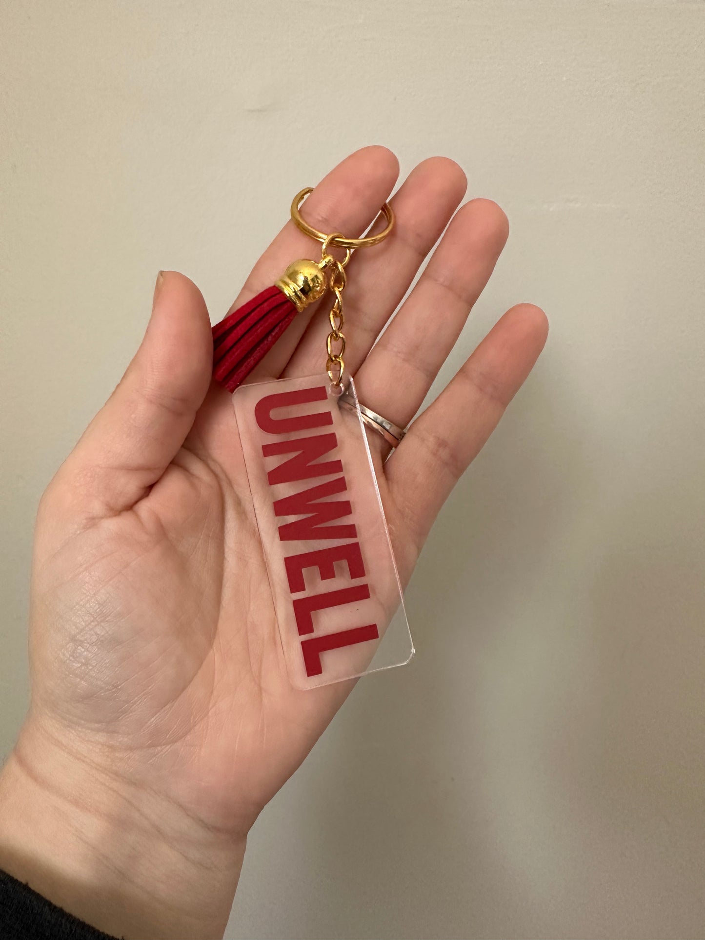 Unwell Keychain