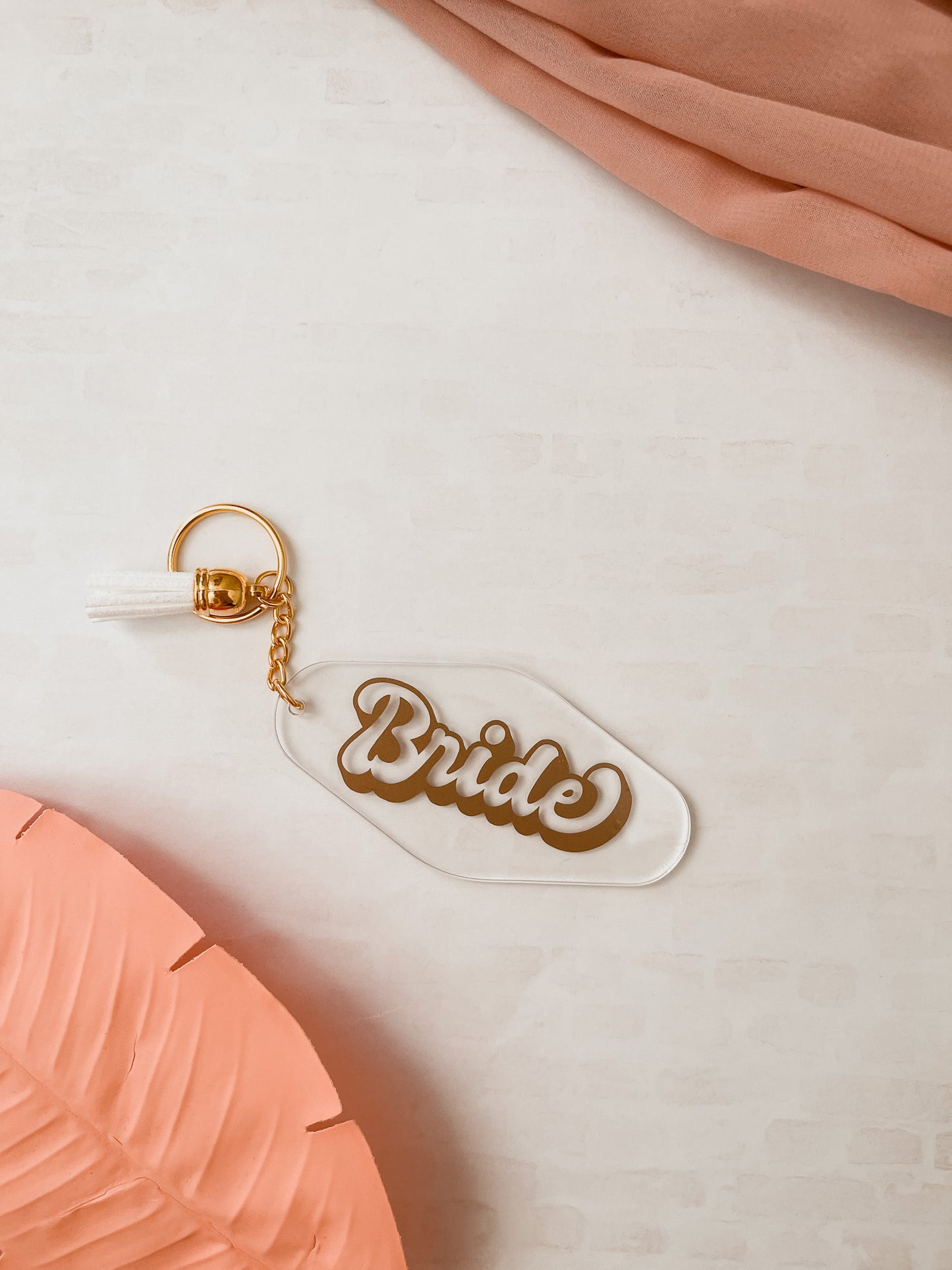 Bride Hotel Keychain